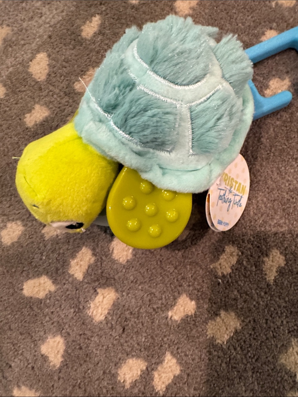 Bark Tristan the Teething Turtle Puppy Toy